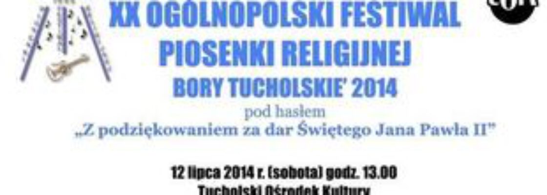 Jubieluszowy XX Ogólnopolski Festiwal Pioseniki Religijnej