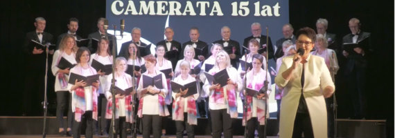 Film z jubileuszowego koncertu tucholskiego chóru Camerata