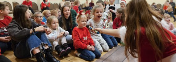 WDK Raciąż: Dzieci bawiły się na świątecznej imprezie